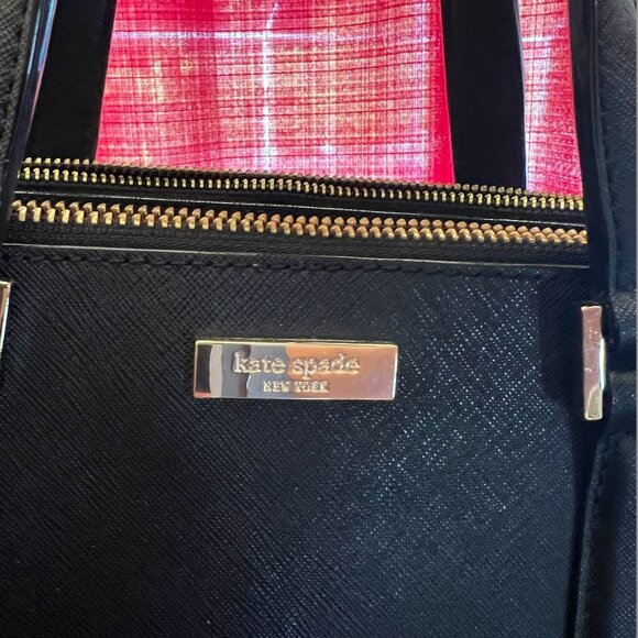 Kate Spade black leather purse - Picture 2 of 7